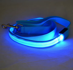 LED Luminous Dog Leash for Night Walks